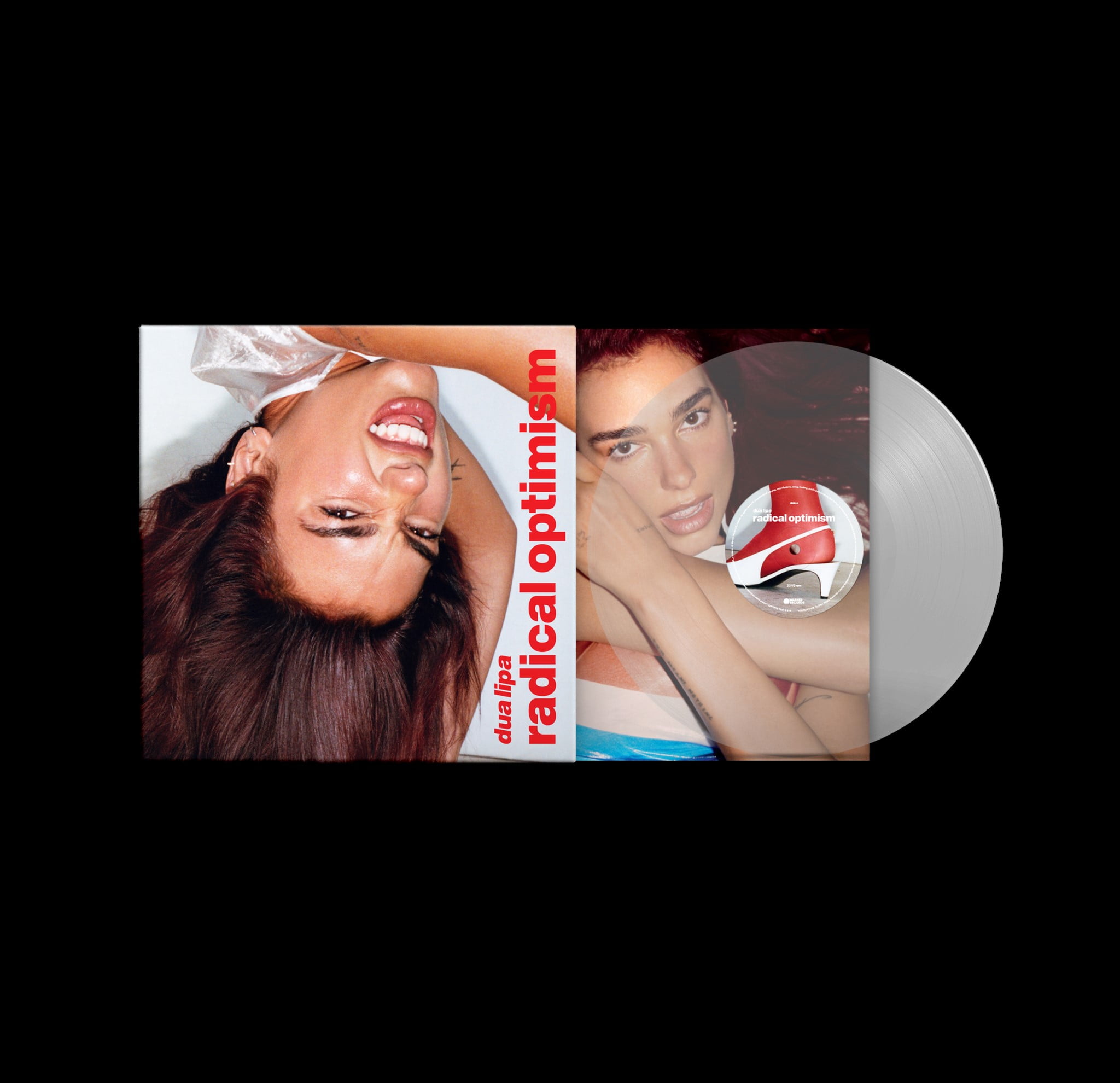 洋楽 Dua Lipa Radical Optimism alt cover lp Dua Lipa – Radical Optimism – Vinyl (Clear, Alternative Artwork