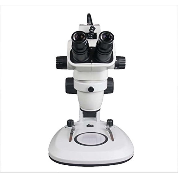 Radical Plan Optics Professional Parallel Zoom 7-180x Stereo Surface Crack Inspection and Biology Microscope Top Bottom LED Light
