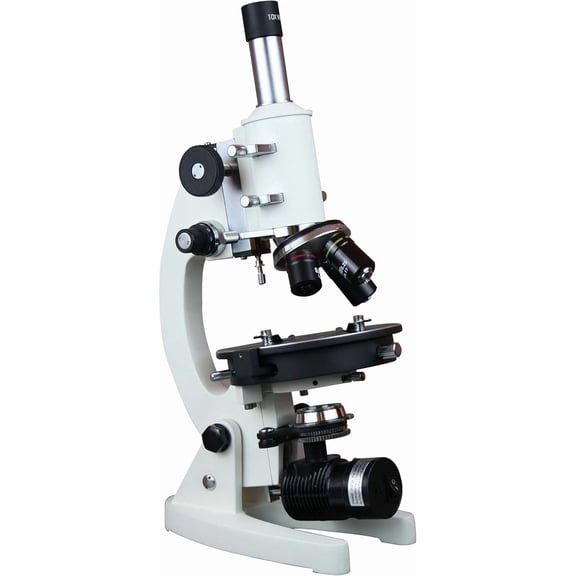 Radical Polarizing Petrographic Microscope — Rotating Stage, Bertrand Lens & λ Plates