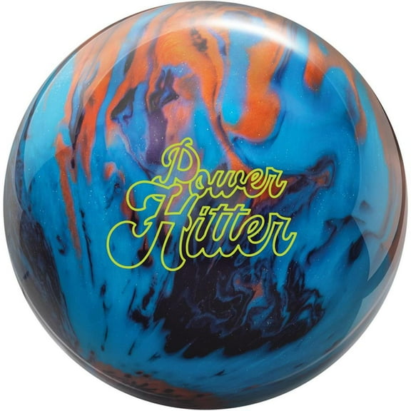 Radical Power Hitter Bowling Ball - Black/Caramel/Blue