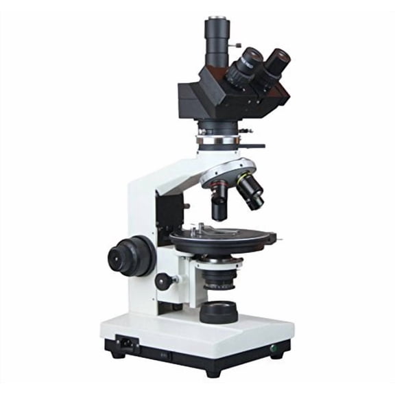 Radical Professional Geology Polarising Microscope w Camera Port 1st & 1/4th 1-4 Order Compensator