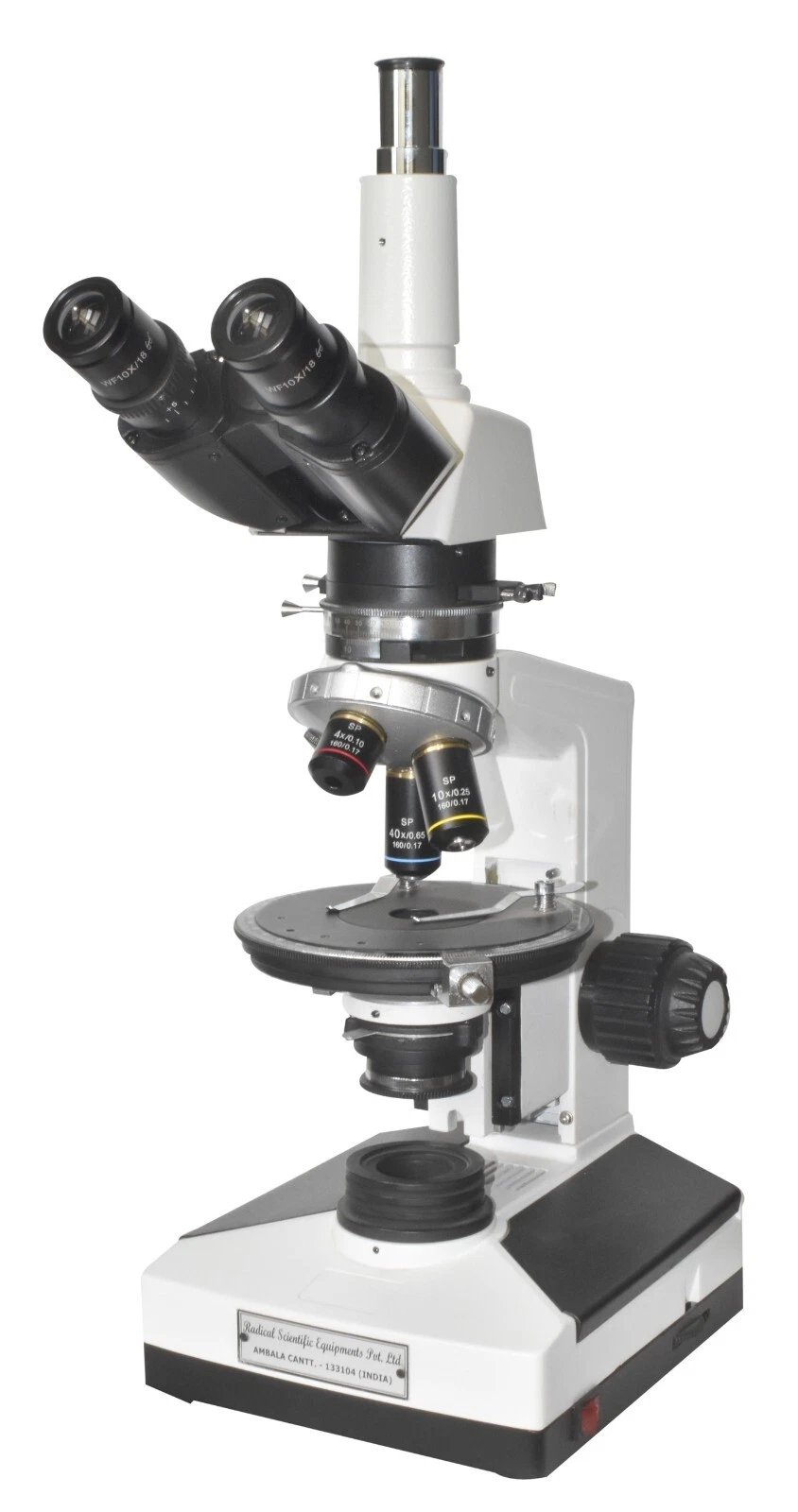 Radical Professional Polarizing Microscope w Camera Port Centrable ...
