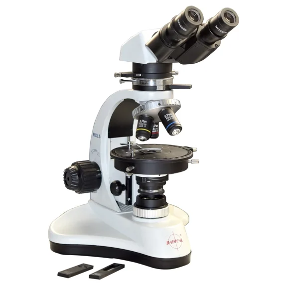 Radical Professional Polarizing PLM Microscope Asbestos Fiber ID with Dispersion Objective NIOSH Method 7400