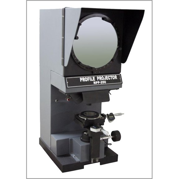 Radical Profile Projector Optical Comparator Digital Inch MM Measuring Micrometer 250mm Screen for Linear and Angular Measurements