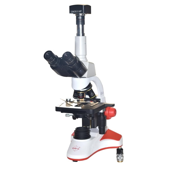 Radical Routine Darkfield Microscope for Live Blood Analysis w 2500x Max Magnification, 3W LED, DF & BF Condenser, 100x Iris & 20Mega Pixel Camera