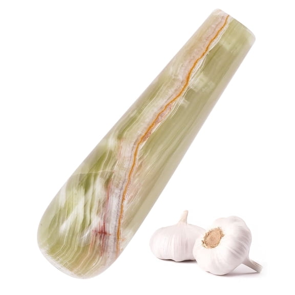 Radicaln Marble Pestle Only 5.5 inches Green Handmade Replacement Crusher for Mortar and Pestle Set, Spice Grinder and Herb Smashing, Ideal Kitchen Gadget for Cooking