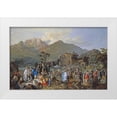 thumbnail image 1 of Radice, Casimiro 18x13 White Modern Wood Framed Museum Art Print Titled - Country Fair, 1 of 4