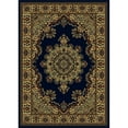 thumbnail image 1 of Radici USA Castello 7'9" x 11' Rectangular Fabric Rug in Blue, 1 of 2