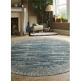 thumbnail image 1 of Radici 1229-1025-BLUE 5 ft. 3 in. Davide Round Area Rug - Blue - 5' 3in., 1 of 1