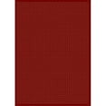 thumbnail image 1 of Radici USA Como 65" x 91" Rectangular Fabric Rug in Red, 1 of 2