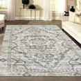 thumbnail image 1 of Radici USA 3790 Catarina Traditional Bone Oriental Medallion Area Rug (7'10" x 10'2"), 1 of 2