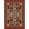 thumbnail image 1 of Radici Usa Como Area Rug 1834 Traditional Red Boxes Bricks 9' 10" x 12' 10" Rectangle, 1 of 2