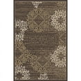 thumbnail image 1 of Radici USA Pisa 3'3" x 4'11" Rectangular Fabric Rug in Brown, 1 of 2