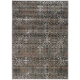 thumbnail image 1 of Radici USA Pisa 7'10" x 10'6" Rectangular Fabric Rug in Brown, 1 of 2