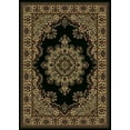 thumbnail image 1 of Radici Usa Castello Area Rug 1191 Black Medallion Floral 2' 2" x 7' 7" Rectangle, 1 of 2