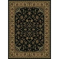 thumbnail image 1 of Radici Usa Castello Area Rug 953 Black Bordered 7' 9" x 11' Rectangle, 1 of 2