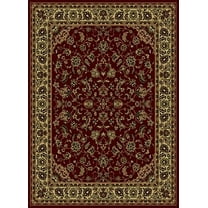 Radici Usa Castello Area Rug 953 Burgundy Bordered 3' 3" x 4' 11" Rectangle