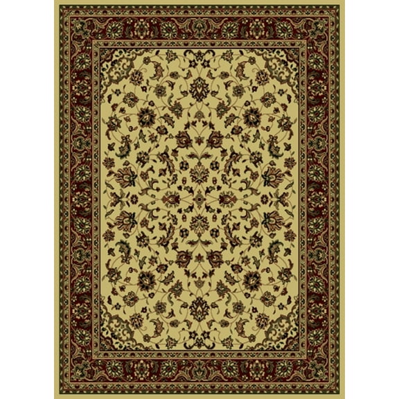 Radici Usa Castello Area Rug 953 Ivory Persian Bordered 7' 9" x 11' Rectangle
