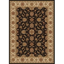 Radici Usa Como Area Rug 1592 Brown Italian Bordered 3' 3" x 4' 11" Rectangle