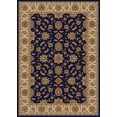 thumbnail image 1 of Radici Usa Como Area Rug 1592 Navy Blue Italian Bordered 3' 3" x 4' 11" Rectangle, 1 of 2