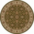 thumbnail image 1 of Radici Usa Como Area Rug 1592 Sage Italian Bordered 8' x 8' Round, 1 of 2