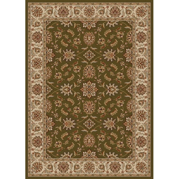 Radici Usa Como Area Rug 1592 Sage Italian Bordered 9' 10" x 12' 10" Rectangle