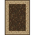 thumbnail image 1 of Radici Usa Como Area Rug 1593 Brown Italian Bordered 7' 9" x 11' Rectangle, 1 of 2