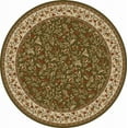 thumbnail image 1 of Radici Usa Como Area Rug 1593 Sage Italian Bordered 8' x 8' Round, 1 of 2