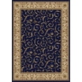 thumbnail image 1 of Radici Usa Como Area Rug 1599 Navy Blue Italian Bordered 7' 9" x 11' Rectangle, 1 of 2