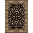 thumbnail image 1 of Radici Usa Como Area Rug 1833 Traditional Black Vines Scroll 3' 3" x 4' 11" Rectangle, 1 of 2
