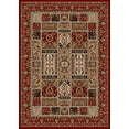 thumbnail image 1 of Radici Usa Como Area Rug 1834 Traditional Red Boxes Bricks 5' 5" x 7' 7" Rectangle, 1 of 2