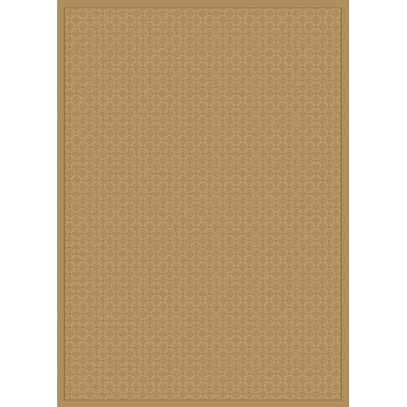 Como 782 Transitional Geometric Beige Rectangular Polypropylene Area Rug 5'5"x7'7"