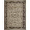 thumbnail image 1 of Radici Usa Garda Area Rug 3810 Traditional Cream Leaves Petals 3' 3" x 4' 11" Rectangle, 1 of 3