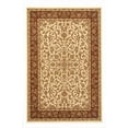 thumbnail image 1 of Radici Usa Noble Area Rug 1318 Traditional Ivory Bordered Medallion 5' 3" x 5' 3" Round, 1 of 2