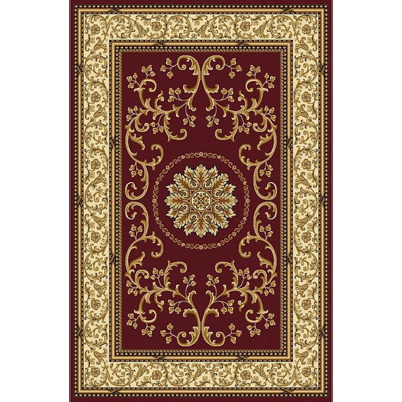 Radici USA Noble 1419 Area Rug - Burgundy