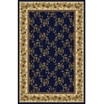 thumbnail image 1 of Radici Usa Noble Area Rug 1427 Navy Blue Floral Country 2' 2" x 8' Rectangle, 1 of 3