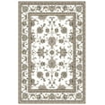 thumbnail image 1 of Radici Usa Pisa Area Rug 1780 Bone Bordered Vines 7' 10 x 7' 10" Round, 1 of 2