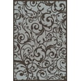 thumbnail image 1 of Radici Usa Pisa Area Rug 1845 Grey Swirls Curls 7' 10" x 10' 6" Rectangle, 1 of 2