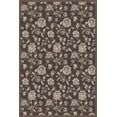 thumbnail image 1 of Radici Usa Pisa Area Rug 3475 Brown Vines Leaves 5' 3" x 5' 3" Round, 1 of 2