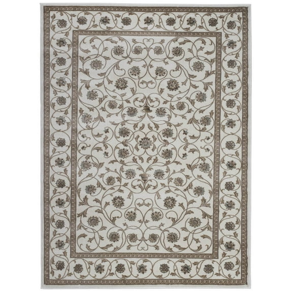 Radici Usa Pisa Area Rug 3743 Traditional Bone Rings Loops Floor Decor Abstract Carpet