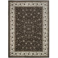 thumbnail image 1 of Radici Usa Pisa Area Rug 3743 Traditional Brown Petals Rings  Floor Decor Abstract Carpet, 1 of 2