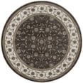 thumbnail image 1 of Radici Usa Pisa Area Rug 3743 Traditional Brown Petals Rings Floor Decor Modern Carpet, 1 of 2
