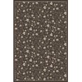 thumbnail image 1 of Radici Usa Pisa Area Rug 6674 Brown Leaves Vines 3' 3" x 4' 11" Rectangle, 1 of 2