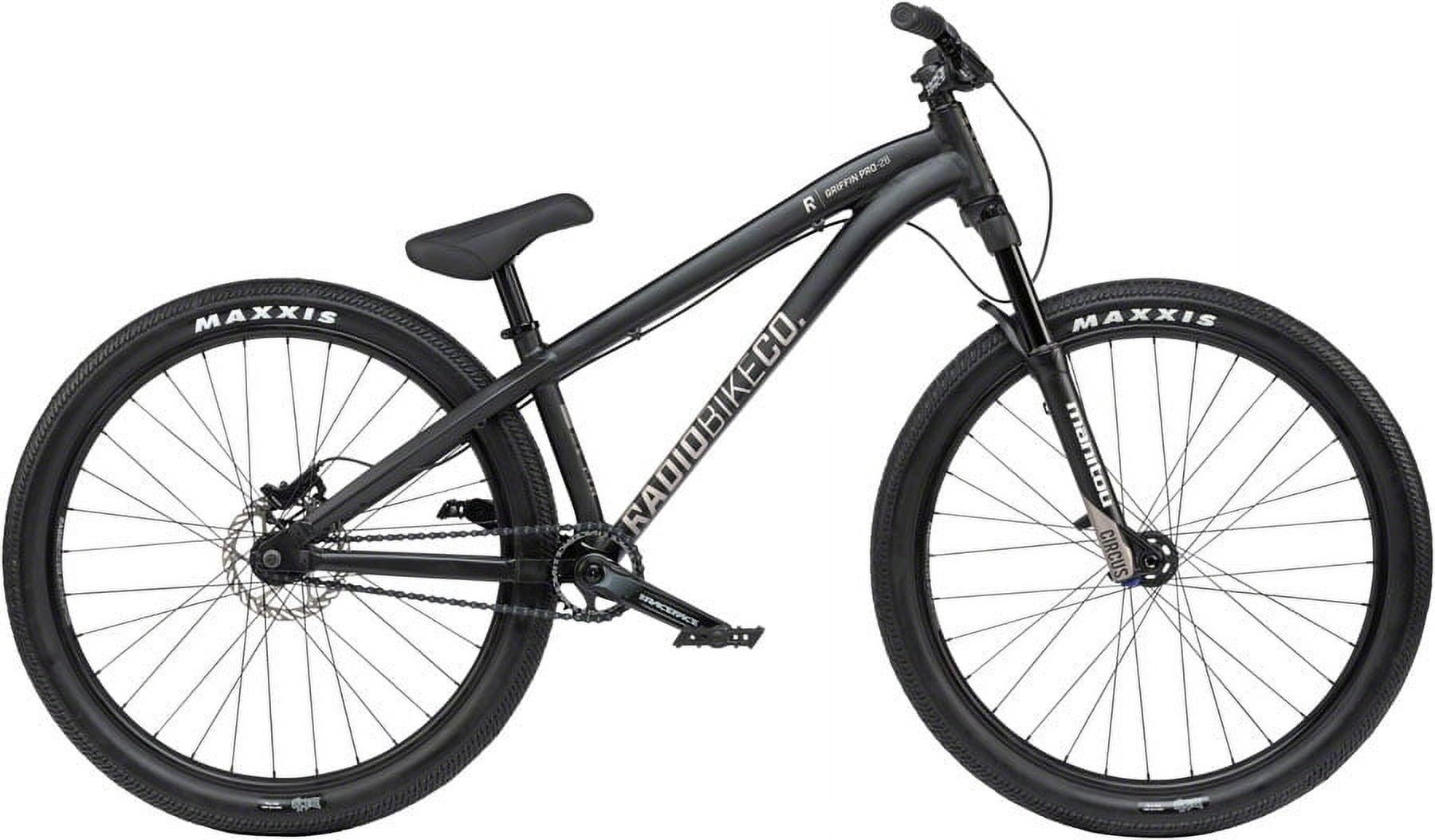 Radio 26'' Adults Griffin Pro Dirt Jump Bike, Matt Black - Walmart.com