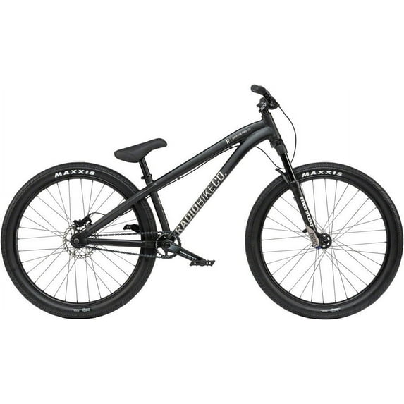 Radio 26'' Adults Griffin Pro Dirt Jump Bike, Matt Black