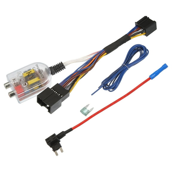 Unique Bargains Radio Amp Subwoofer Amplifier Plug Play Wire Wiring Harness Adapter Converter 70-2105 for Chevy for GMC