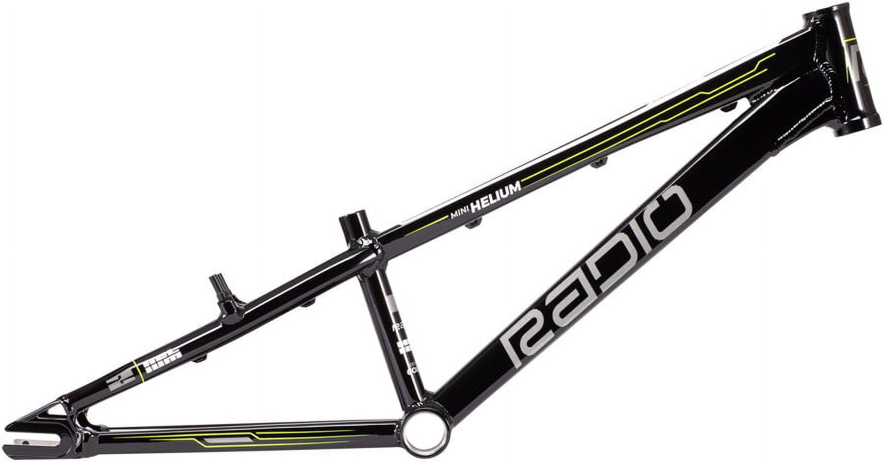 Radio BMX Raceline Helium BMX Aluminum Race Frame Mini 17.6" TT Black