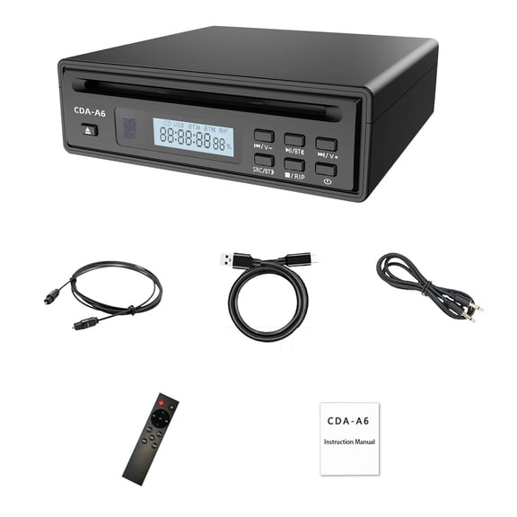 Radio Car DISC Player With Disseminator Receiver HiFi Sound USB Operate Ripping Function LED Display