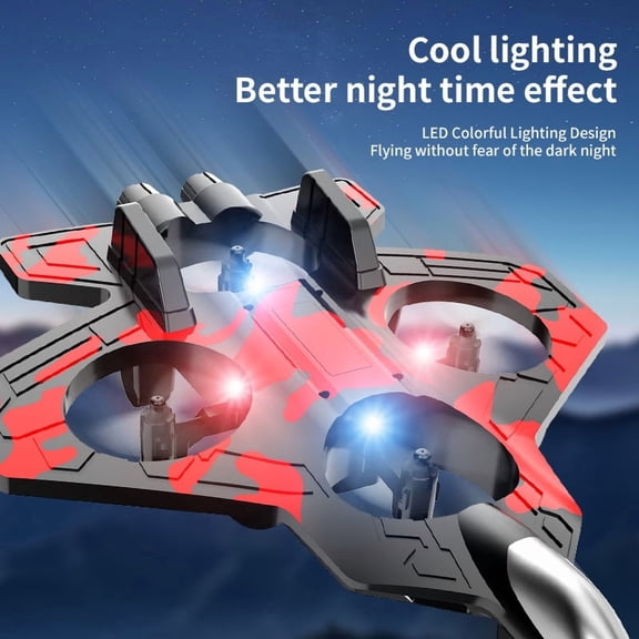 Radio Control Airplanes,Foam RC Airplane Jet , Remote Control Airplanes ,With 2 Batteries, RC Planes for Kids Adults 8-16, 360° Flip Fighter Jet Toys, Stunt Roll, Airplane drone for kids Toy Gifts