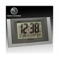 Radio Control Wall Clock with Month, Day, Date Temperature